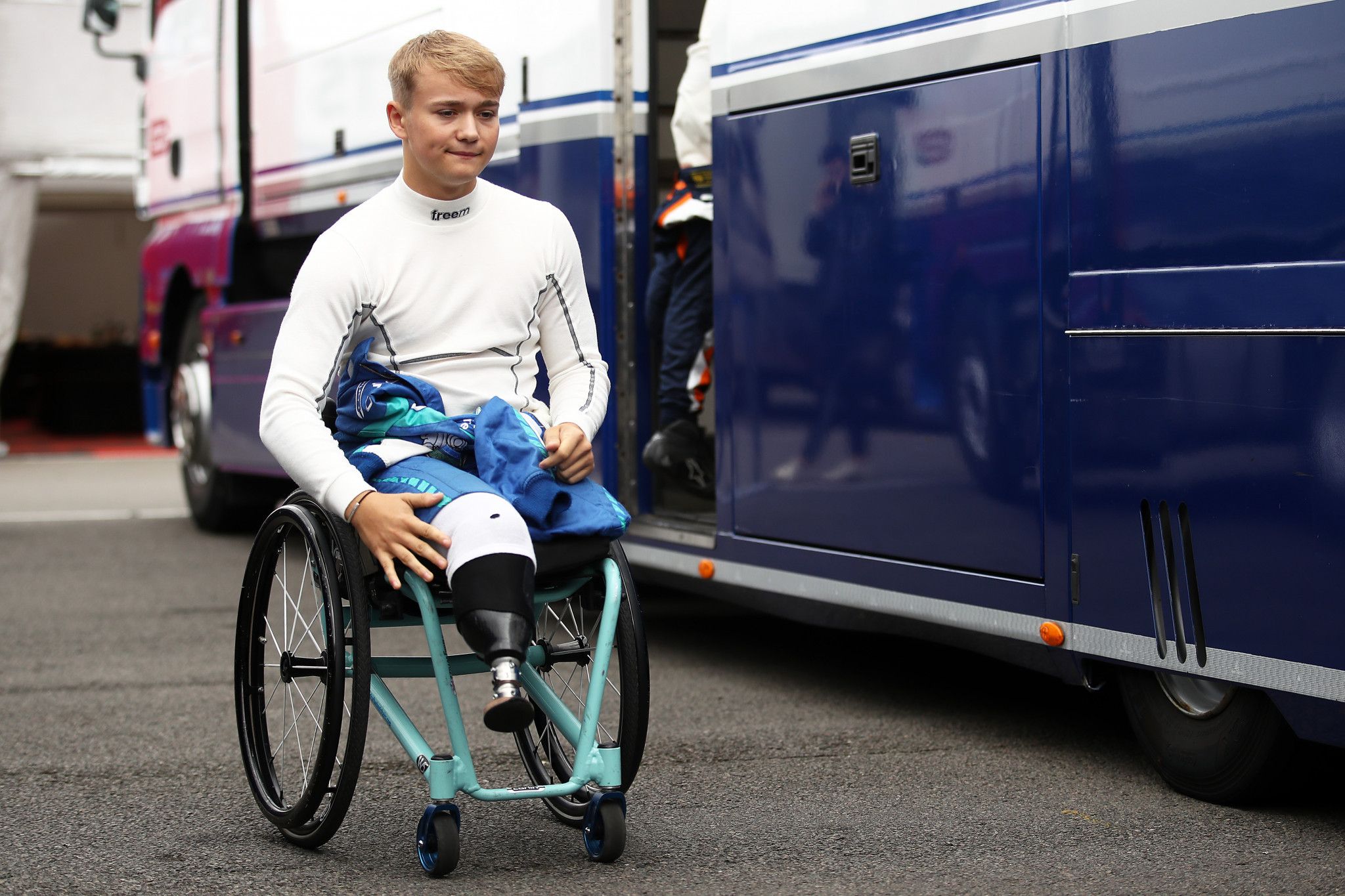 Billy Monger is starring in a four-part wheelchair tennis documentary series ©Getty Images