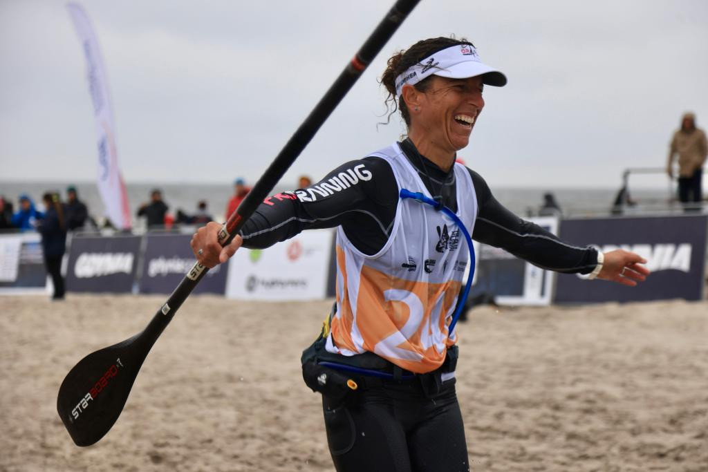 Esperanza Barreras became world champion for the first time after winning the women's title ©ICF