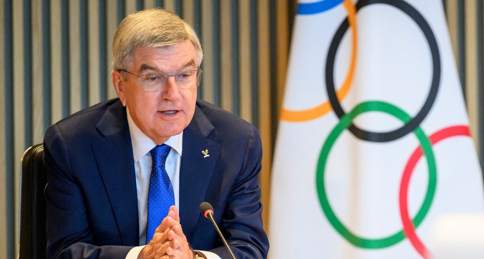 Thomas Bach said the IOC has "full confidence" in the French security authorities ©Getty Images