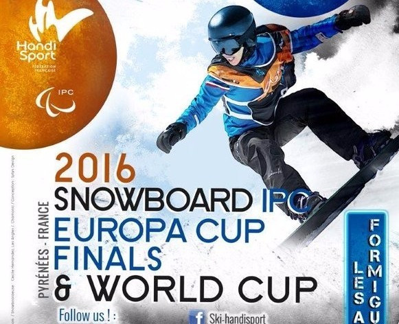 There was a shock result on the opening day of the IPC Para-snowboard World Cup ©IPC Snowboard/Twitter