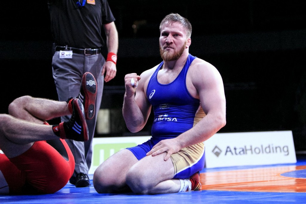 Russia's Anzor Boltukaev earned the first European title of his career