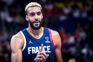 Rugby Gobert's putback saved France from a shock elimination ©FIBA 