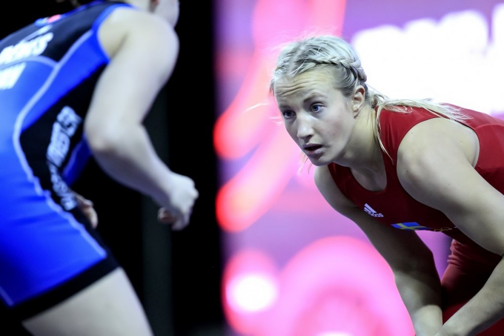 Sofia Mattsson earned her fifth European title ©UWW