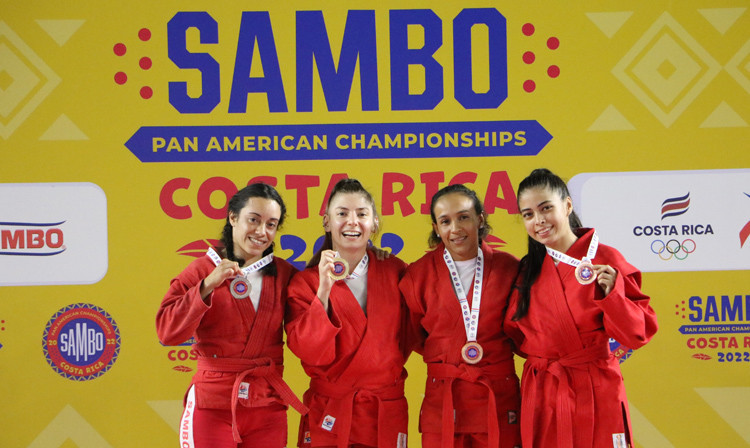 Fourteen golds were awarded today at the Pan American Sambo Championships ©FIAS