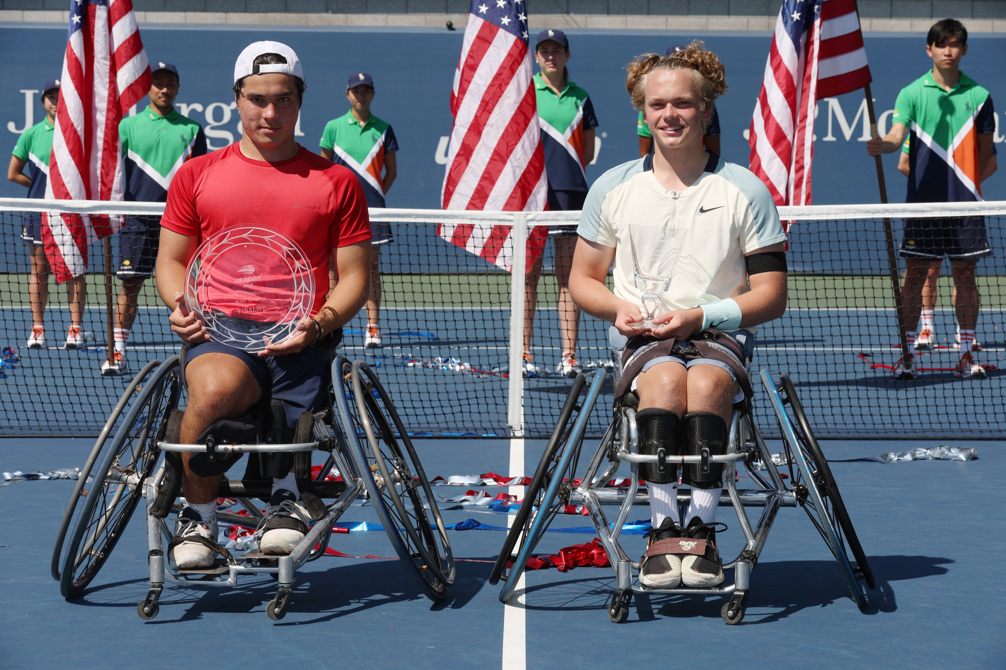 Bartram and Moreira Lanai crowned inaugural junior wheelchair champions at US Open