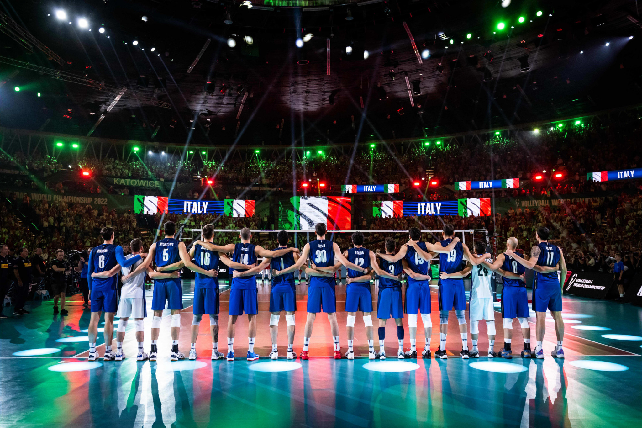 Italy beat Poland 3-1 to win the Men's Volleyball World Championship title in Katowice ©Volleyball World