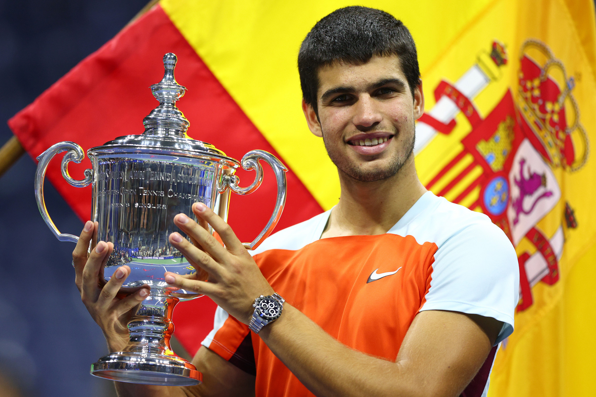 Alcaraz becomes world number one after winning US Open men’s singles title
