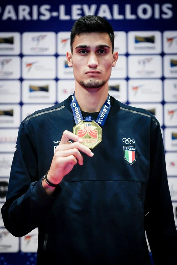 Simone Alessio is targeting gold at Paris 2024 after disappointing at Tokyo 2020 ©World Taekwondo