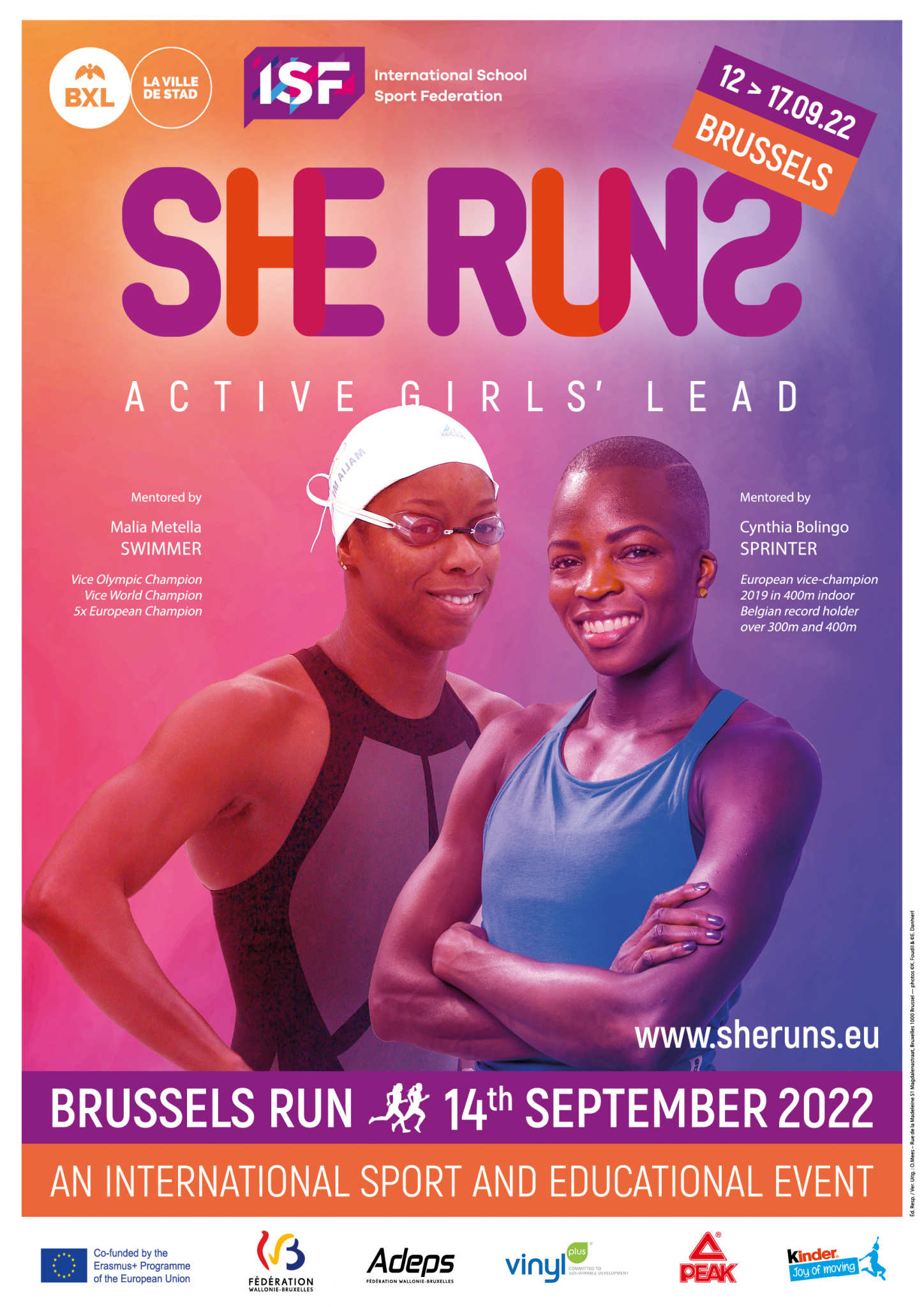 Second ISF She Runs Active Girls' Lead event staged in Brussels