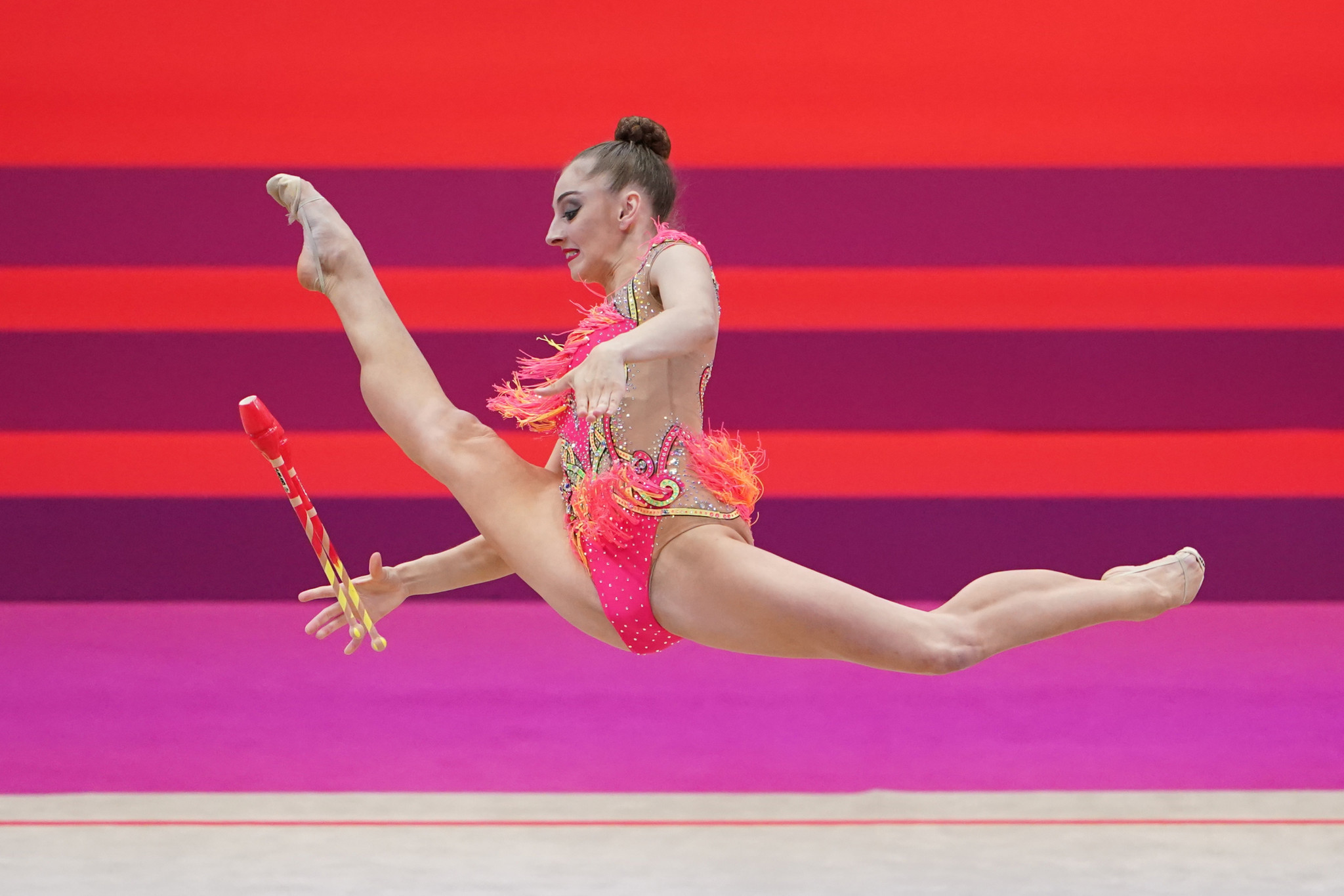 Boryana Kaleyn will lead the Bulgaria's team at the Rhythmic Gymnastics World Championships ©Getty Images