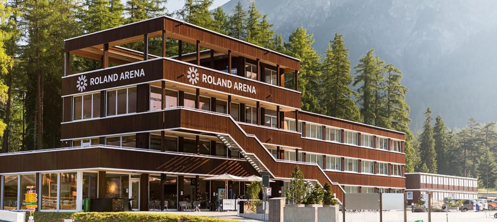 Swiss biathlon and cross-country will  benefit from the opening of a new ski track at Roland Arena ©Swiss Ski