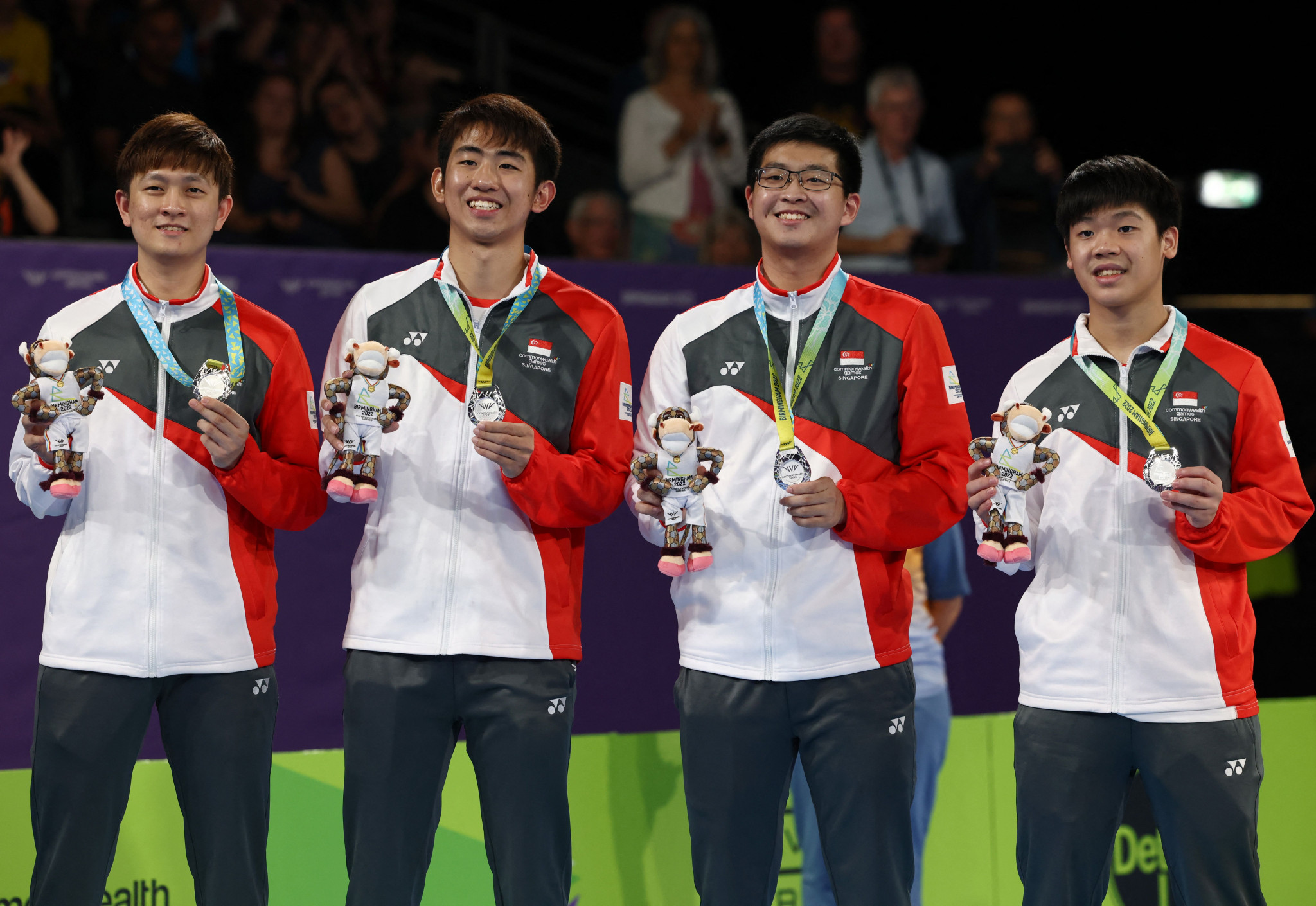 Seven of Singapore's 12 Commonwealth Games medals came in table tennis ©Getty Images