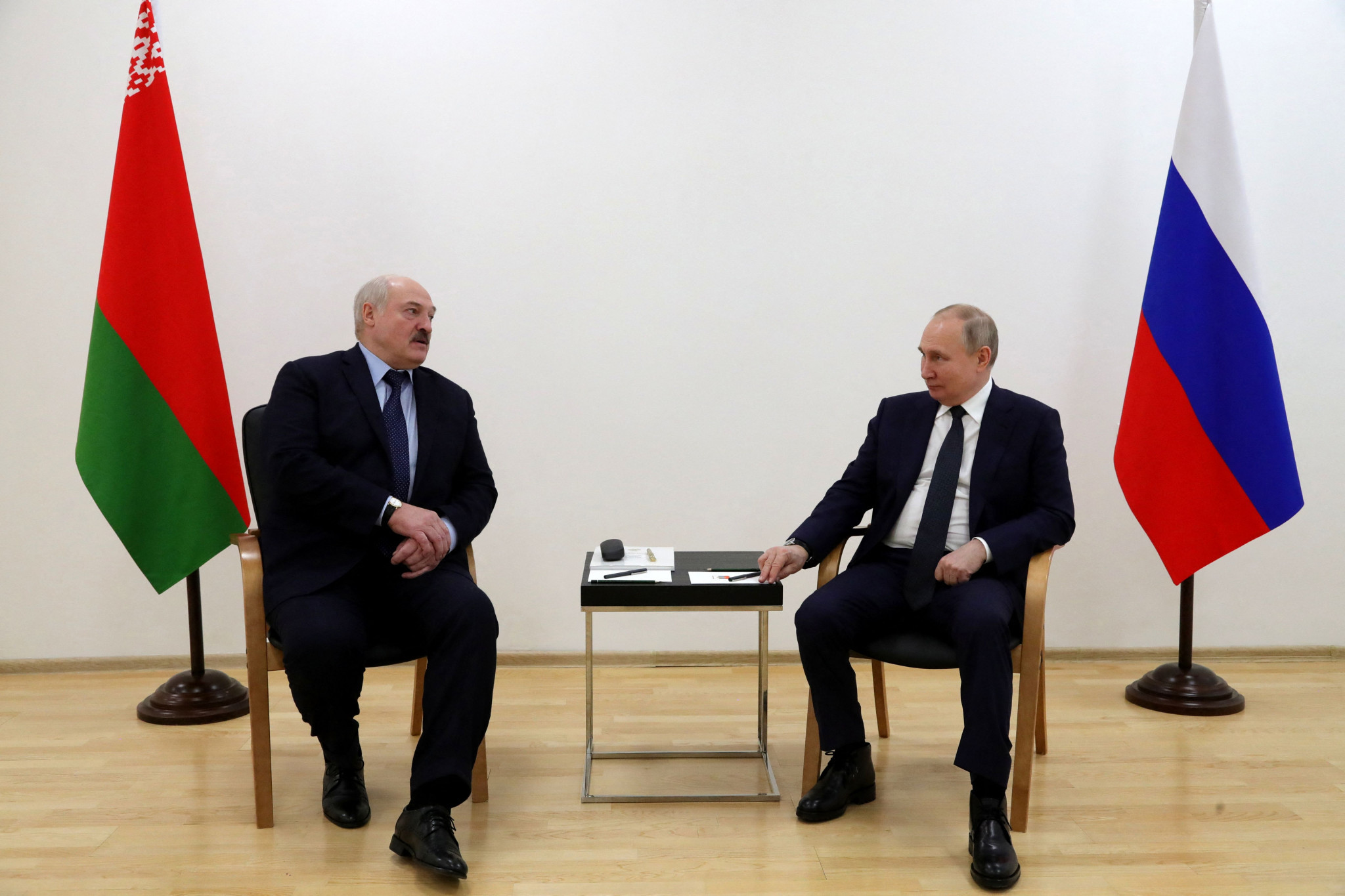 Belarusian President Aleksandr Lukashenko is a key ally to Russian counterpart Vladimir Putin ©Getty Images
