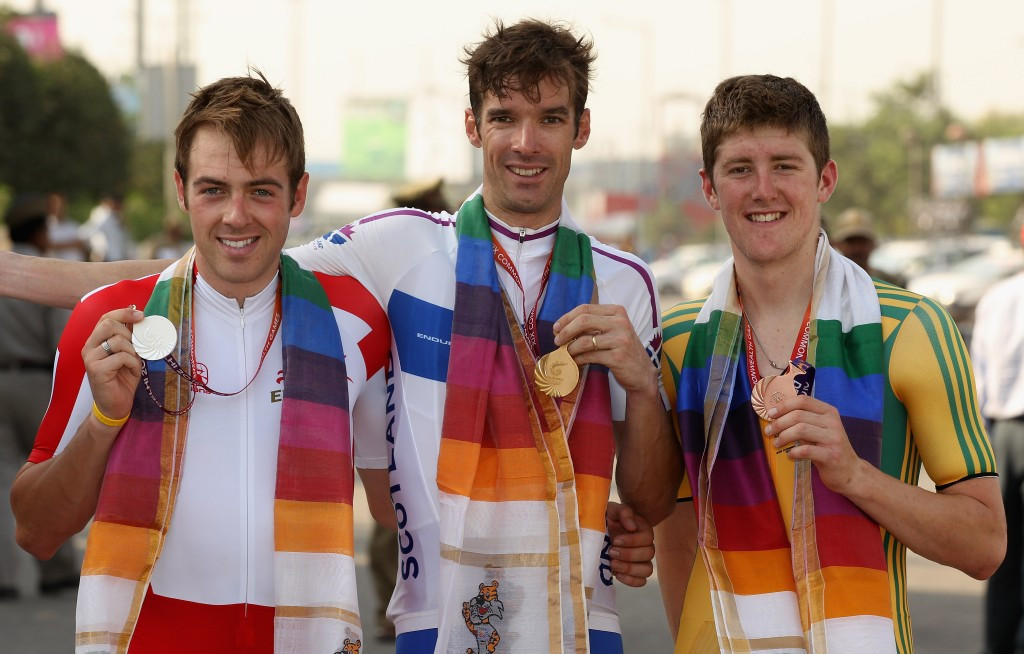 David Millar returned from a two-year drugs ban to win gold at the 2010 Commonwealth Games