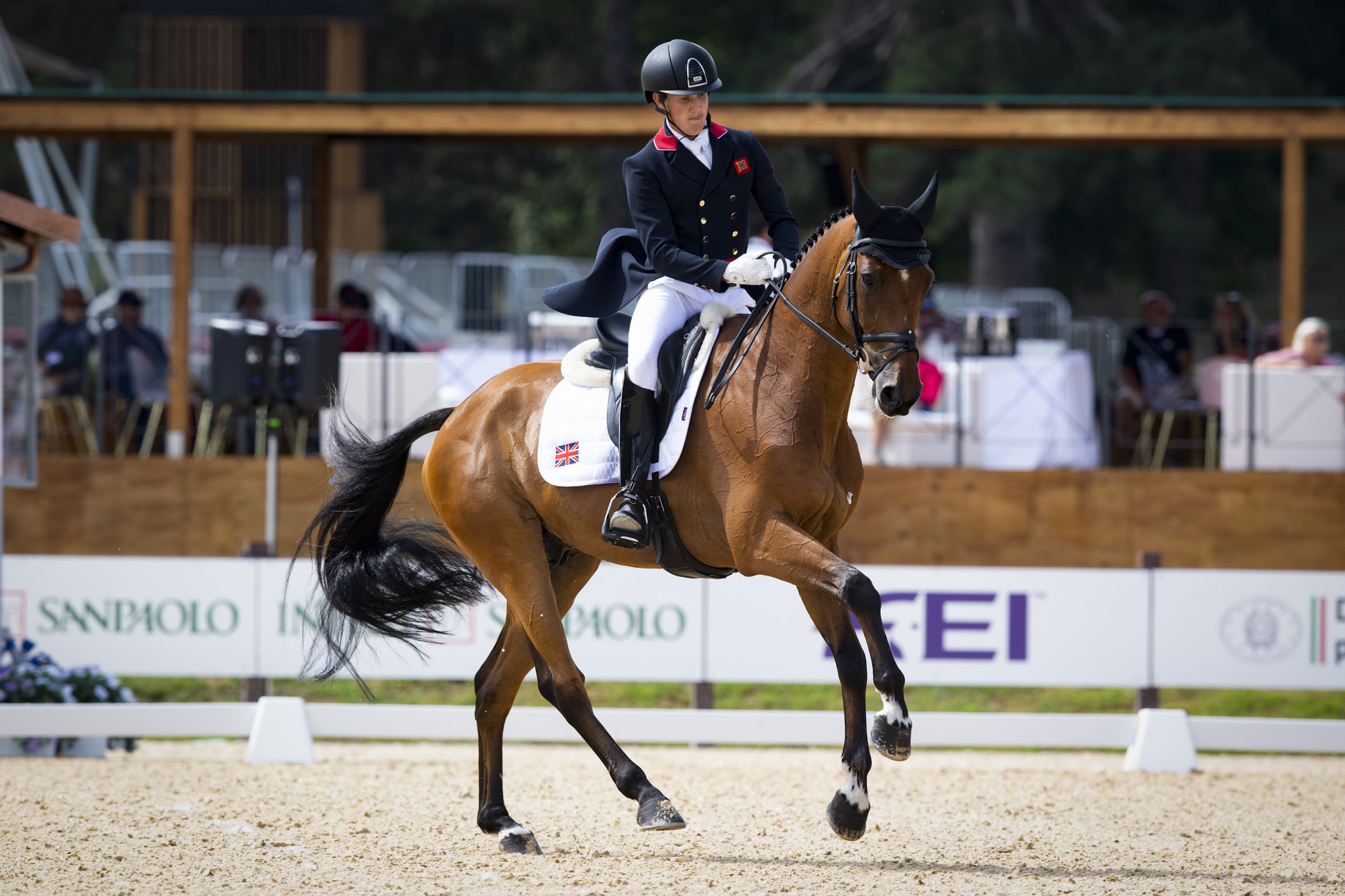 Britain set record dressage score at FEI World Eventing Championships