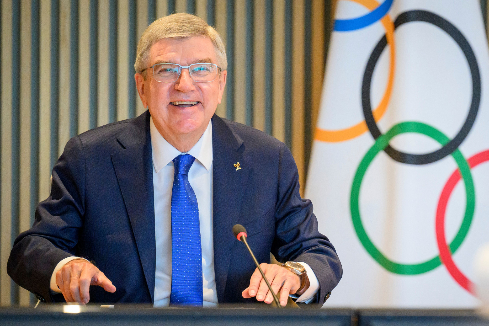 IOC President Thomas Bach said he had 