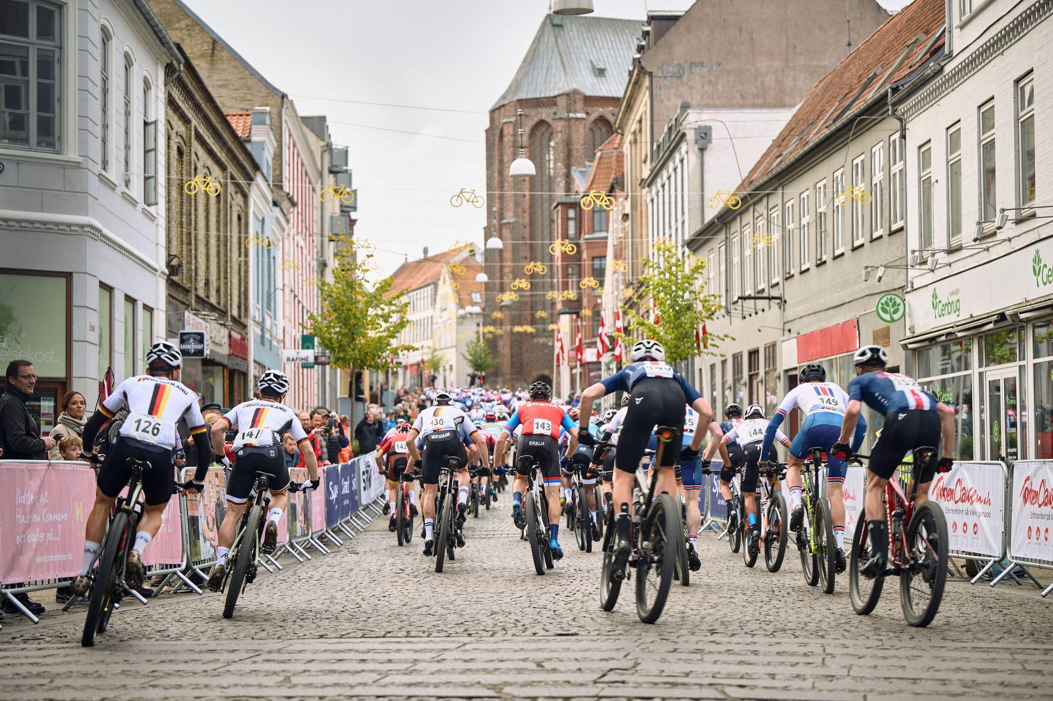 The Danish town of Haderslev was the venue for the UCI Mountain Bike Marathon World Championships ©Ard Jongsma (Triangle Region)