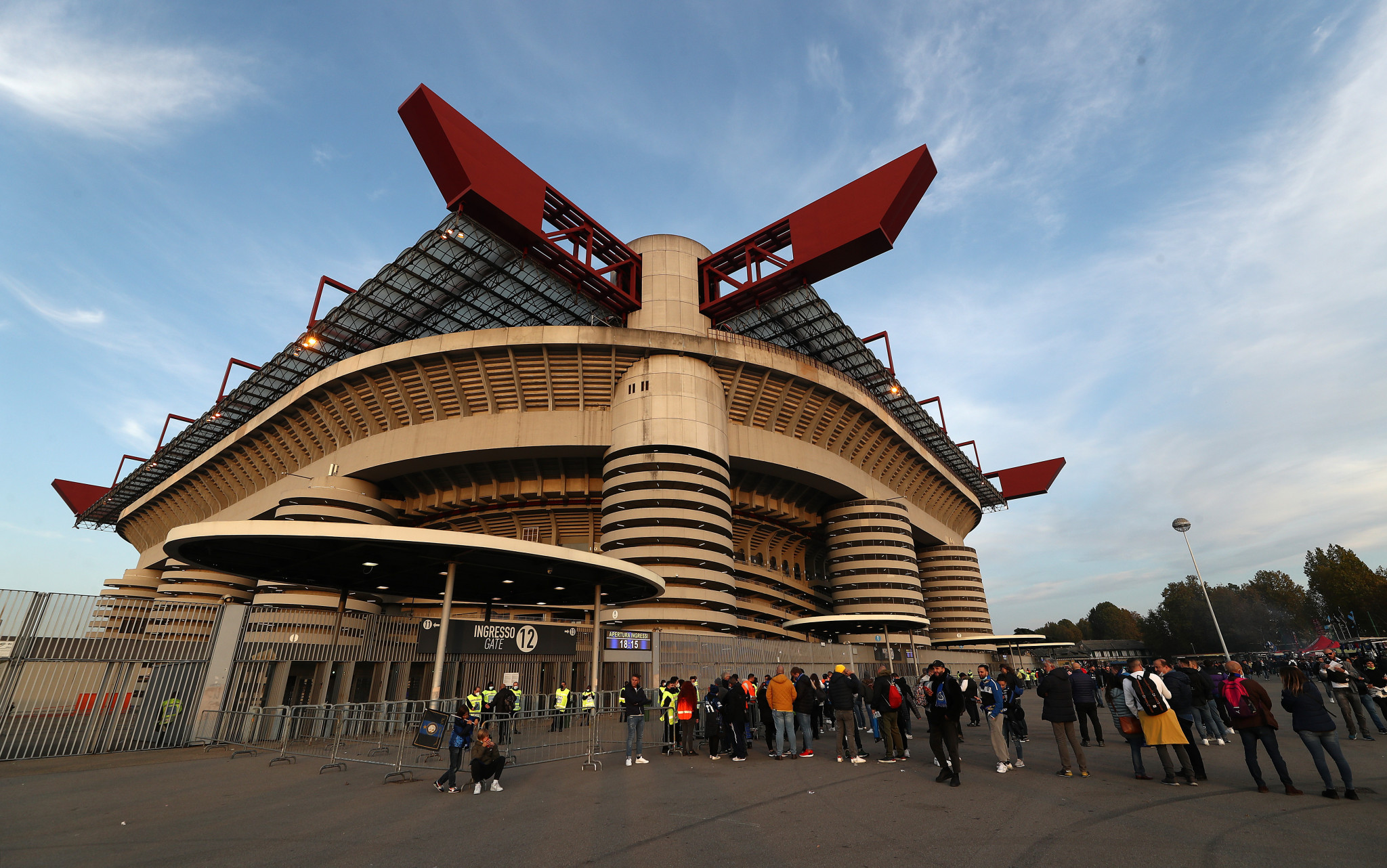 The San Siro could be demolished entirely under a new proposal for the redevelopment of the site ©Getty Images