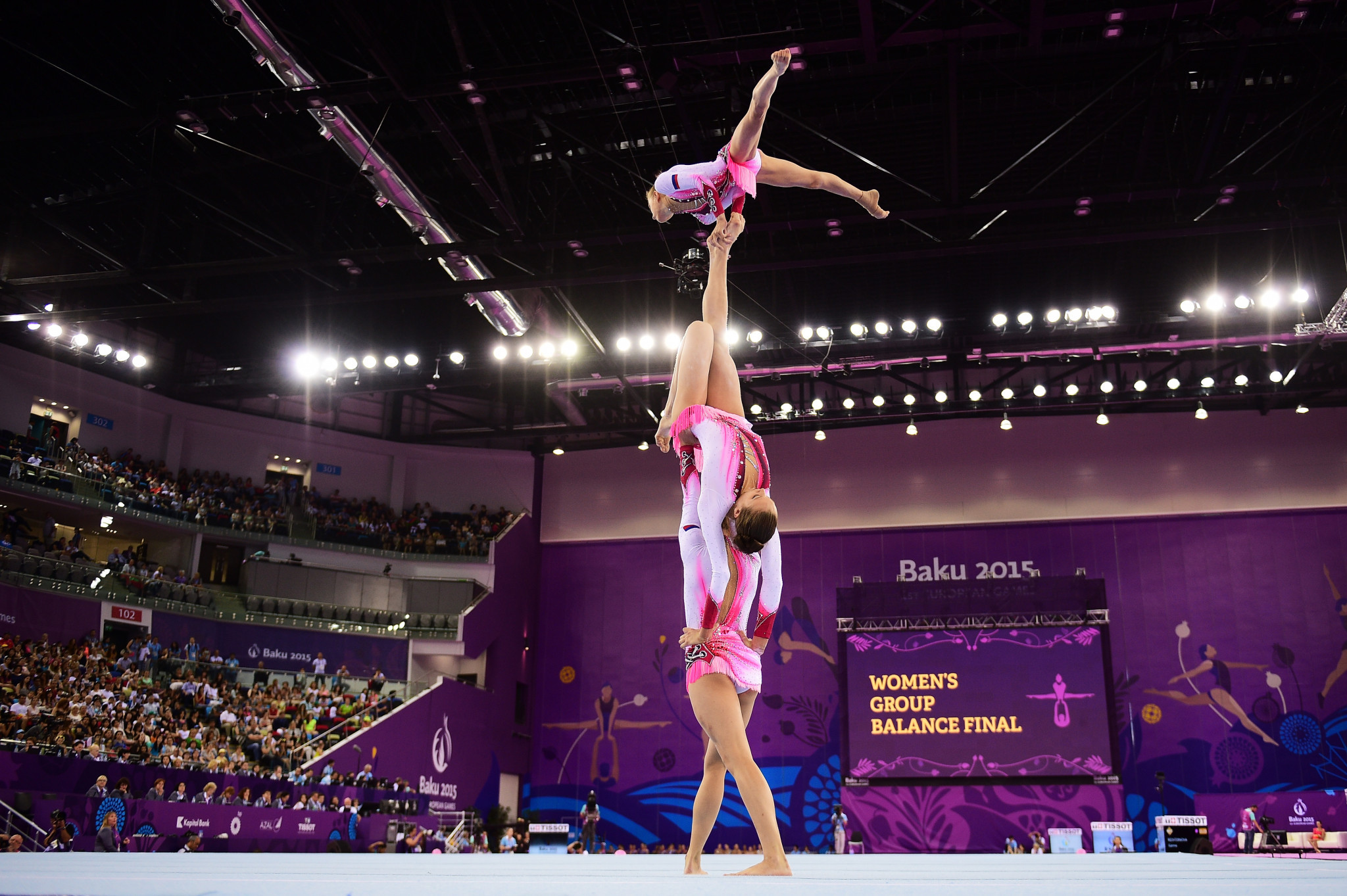 Artistic, rhythmic, trampolining, acrobatic and aerobic gymnastics have all featured at the previous two editions of the European Games ©Getty Images