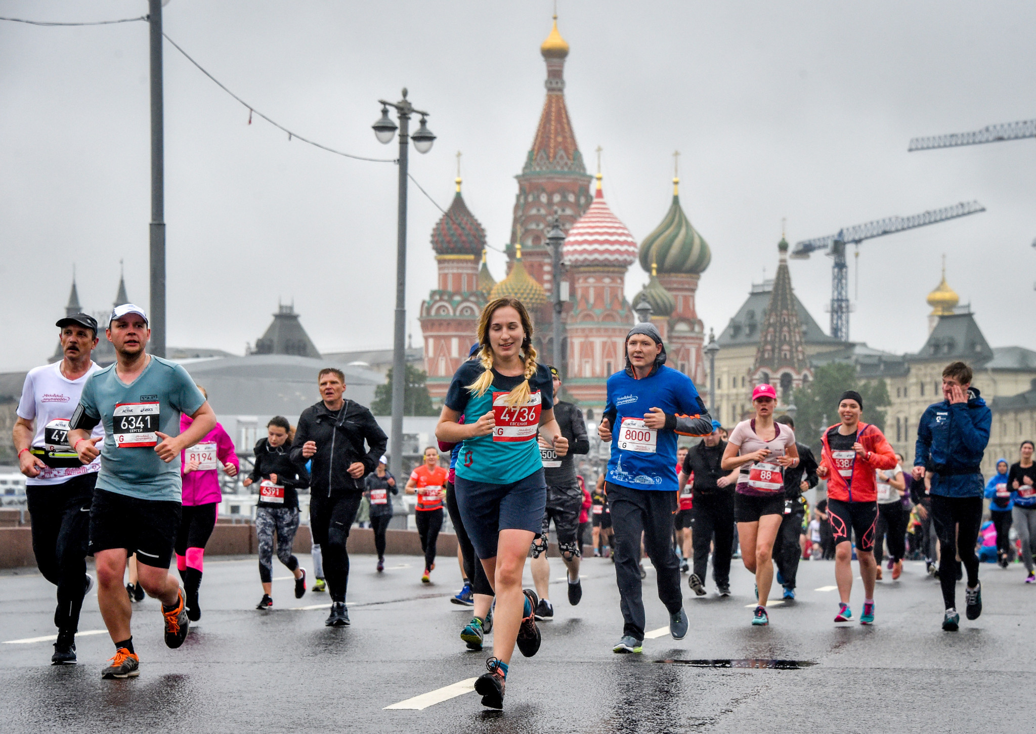 Organisers of the Moscow Marathon have criticised the Boston Marathon for its ban on Russian and Belarusian athletes ©Getty Images
