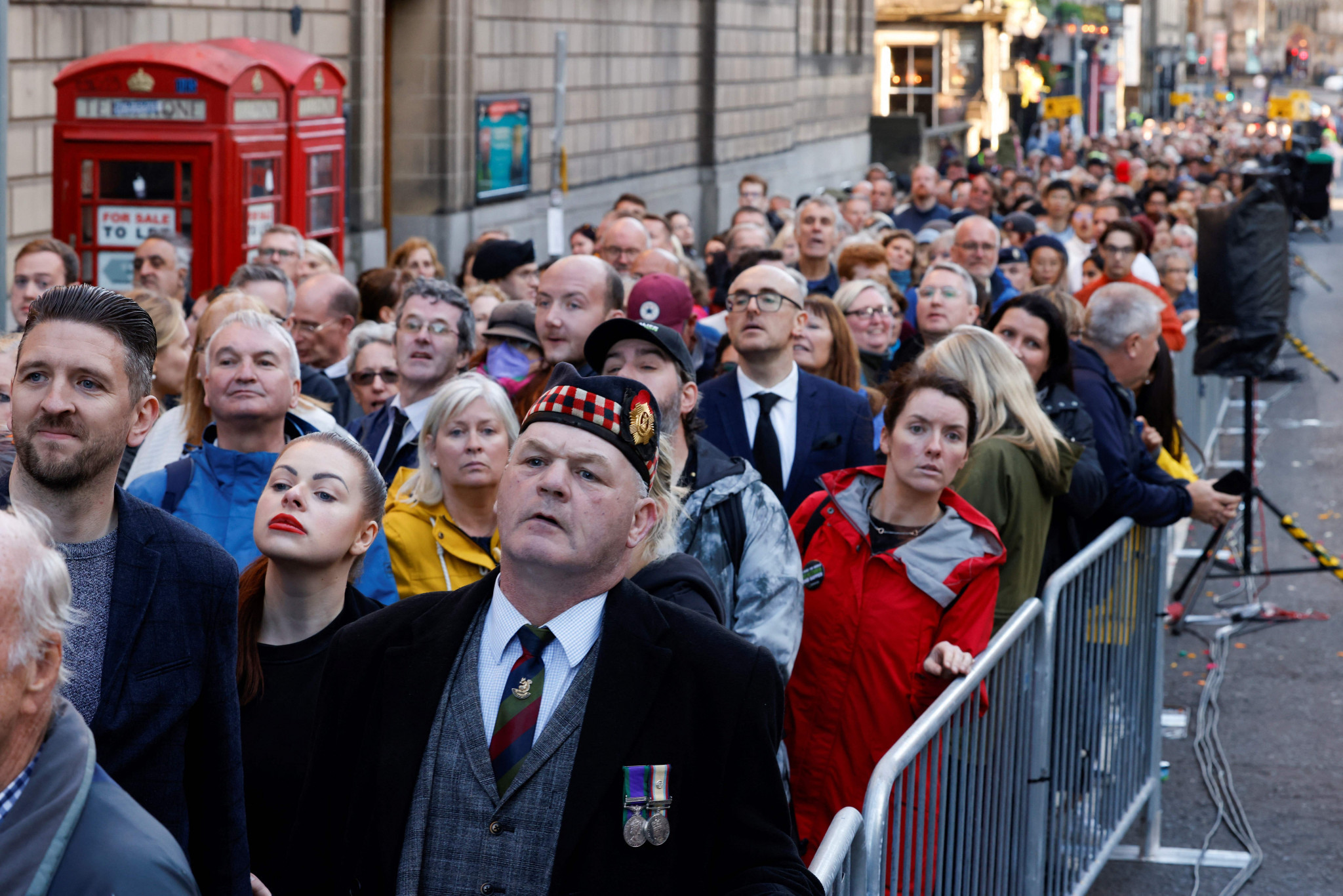 The queue to see Queen Elizabeth II's coffin lying-in-state has reached up to five miles at times ©Getty Images