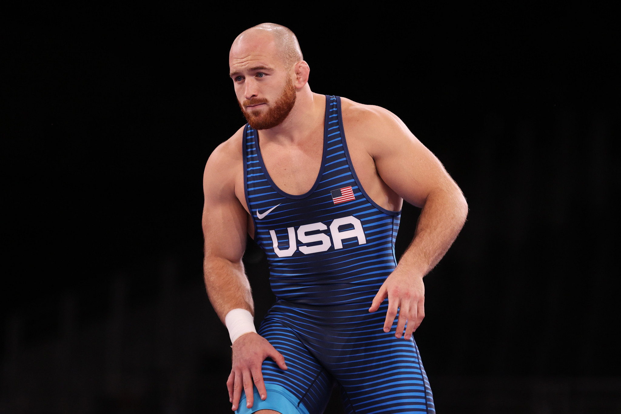 Kyle Frederick Snyder won his third world title in the men's 97kg category at the World Wrestling Championships ©Getty Images