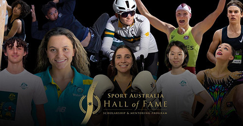 10 athletes have received scholarships from the Sport Australia Hall of Fame ©Sport Australia