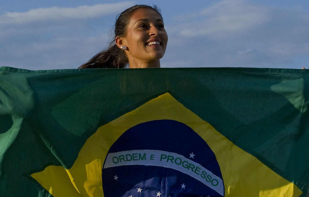 Leading Brazilian sprinter Ana Claudia Lemos has failed a doping test ©Getty Images