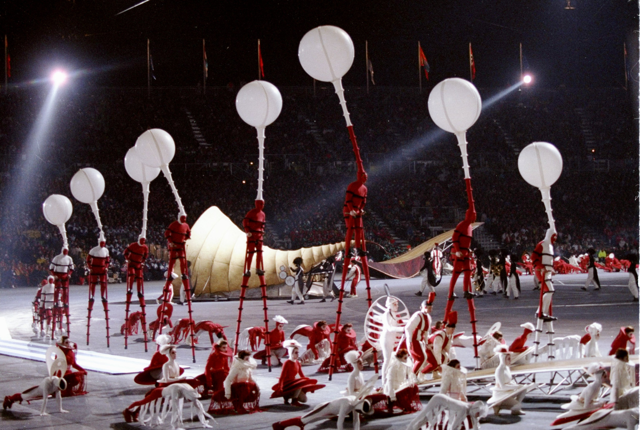 The last Olympic Opening Ceremony on French soil was for the 1992 Winter Games in Albertville ©Getty Images