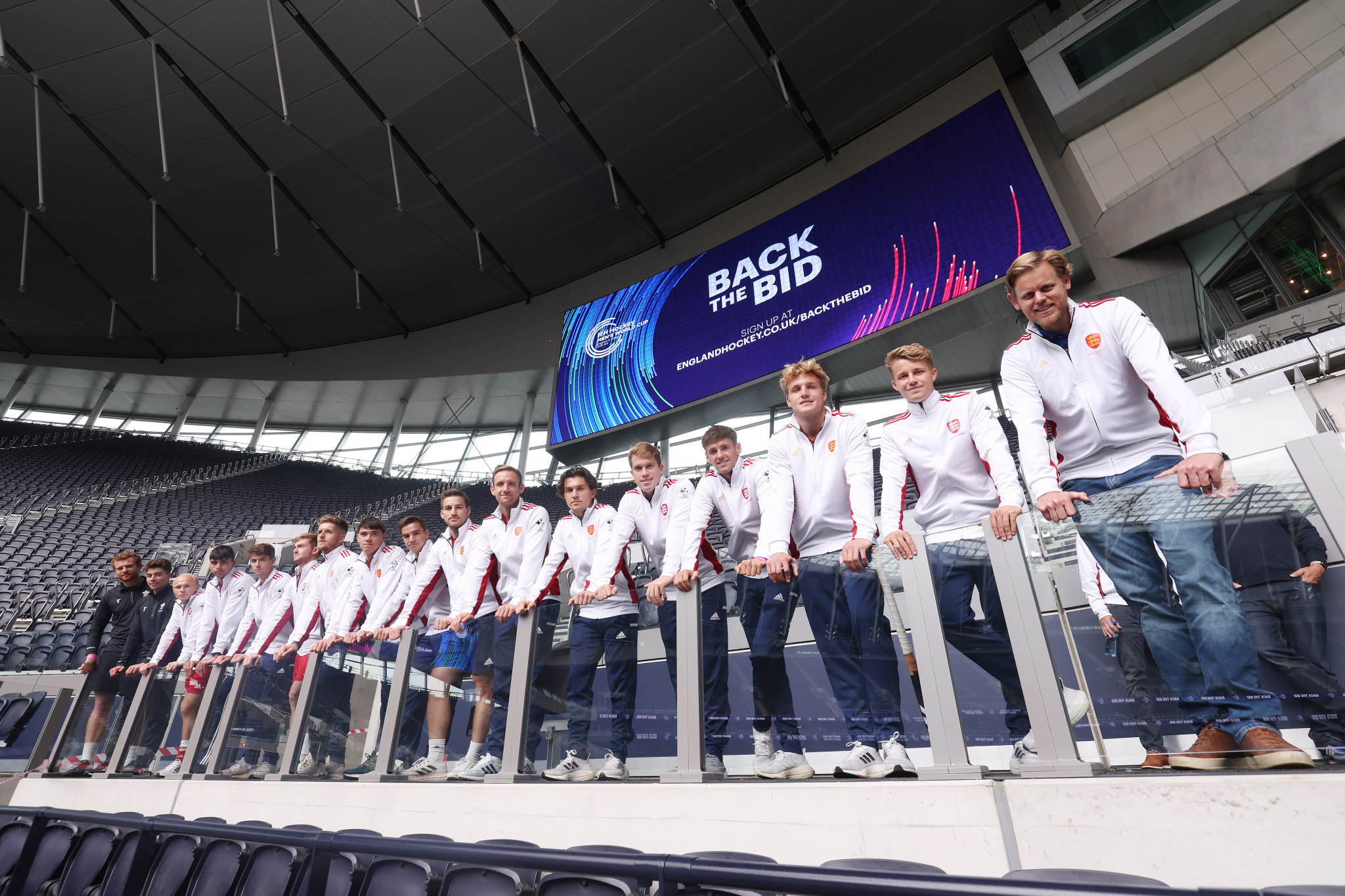 Organisers of England and Wales' bid for the 2026 Men's Hockey World Cup held a 
