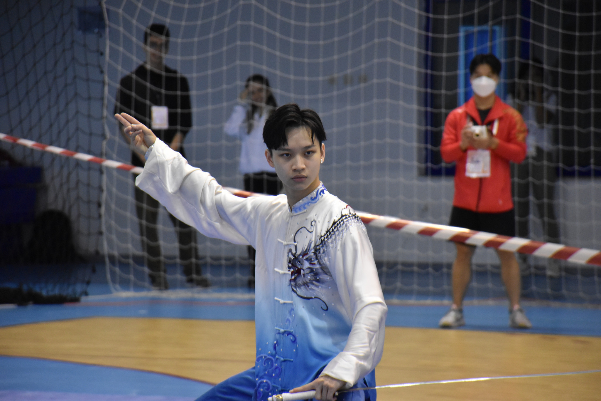 Indonesia and Hong Kong claim opening day wushu golds at FISU World Cup Combat Sports