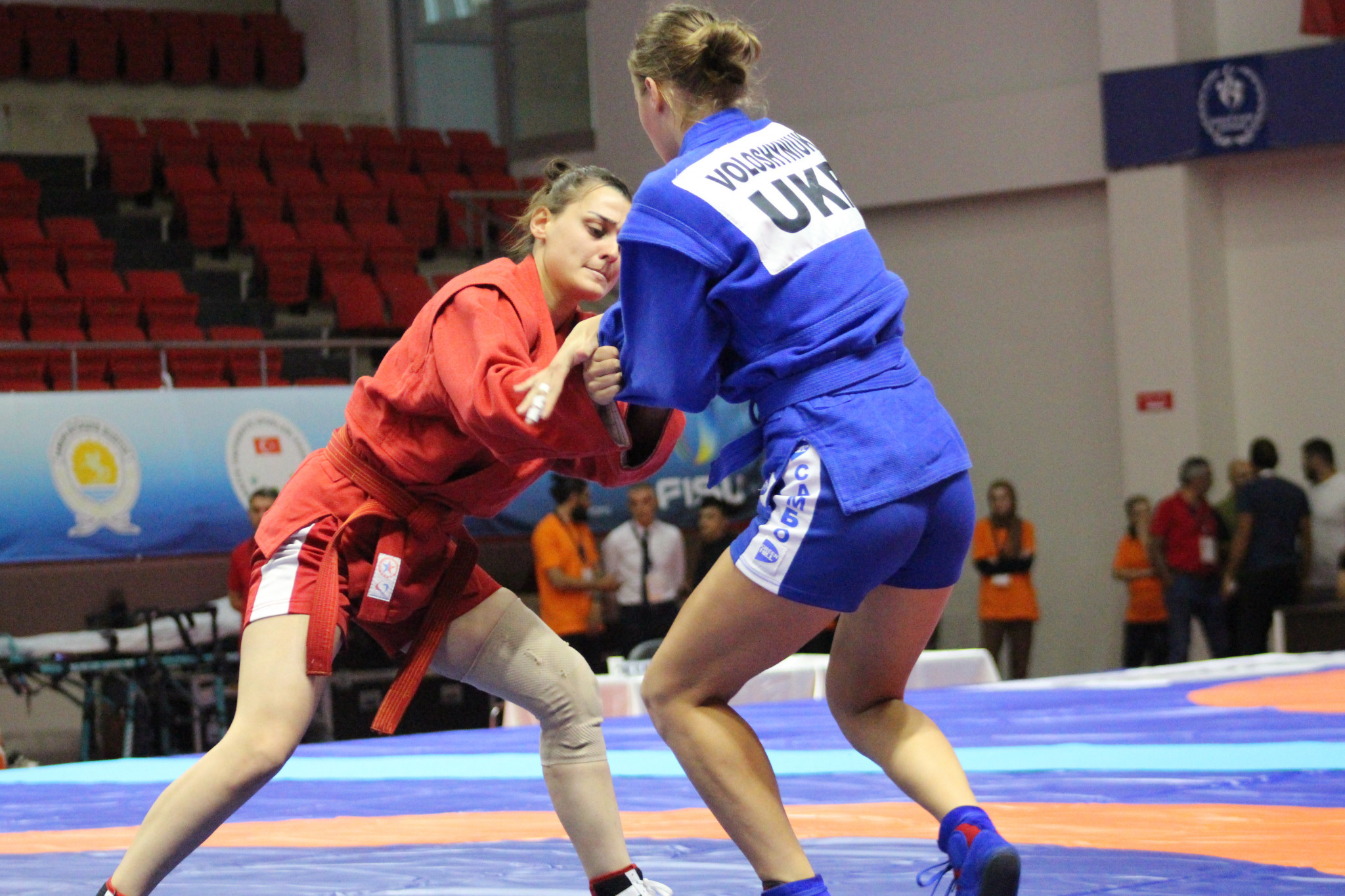 Ukraine claimed four golds on the first day of sambo ©FISU