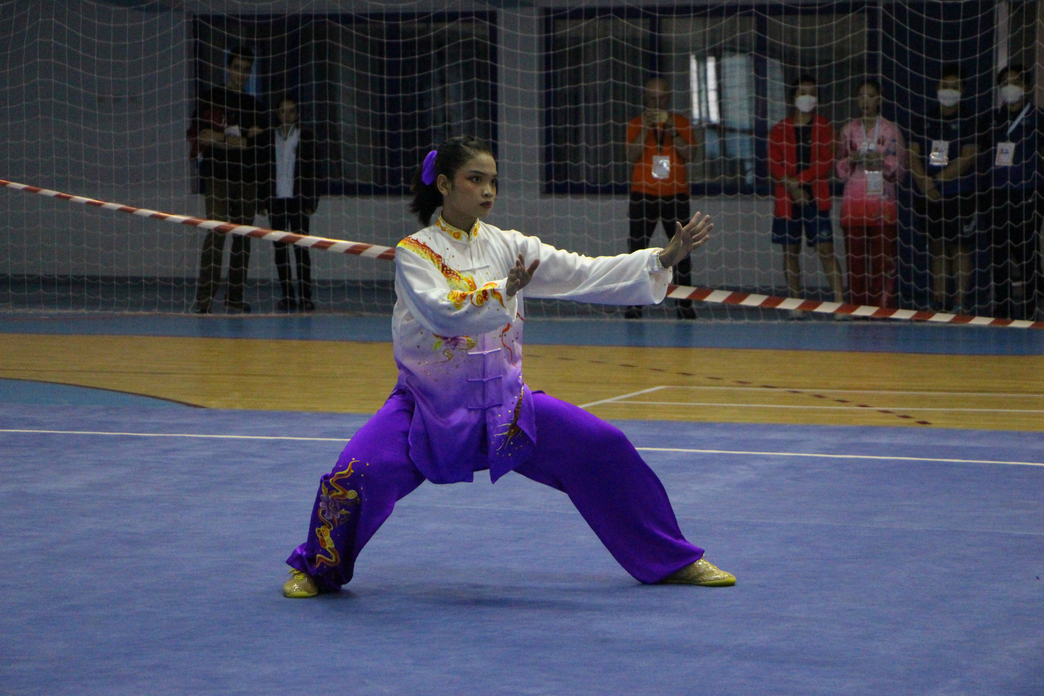 Indonesia's Alisya Mellynar won the taijiquan event today ©FISU
