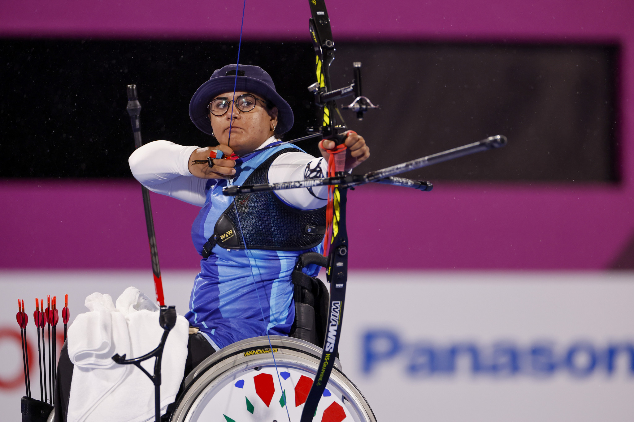IPC Athletes' Council member Zahra Nemati of Iran sad "athletes are the heart of the Movement" ©Getty Images