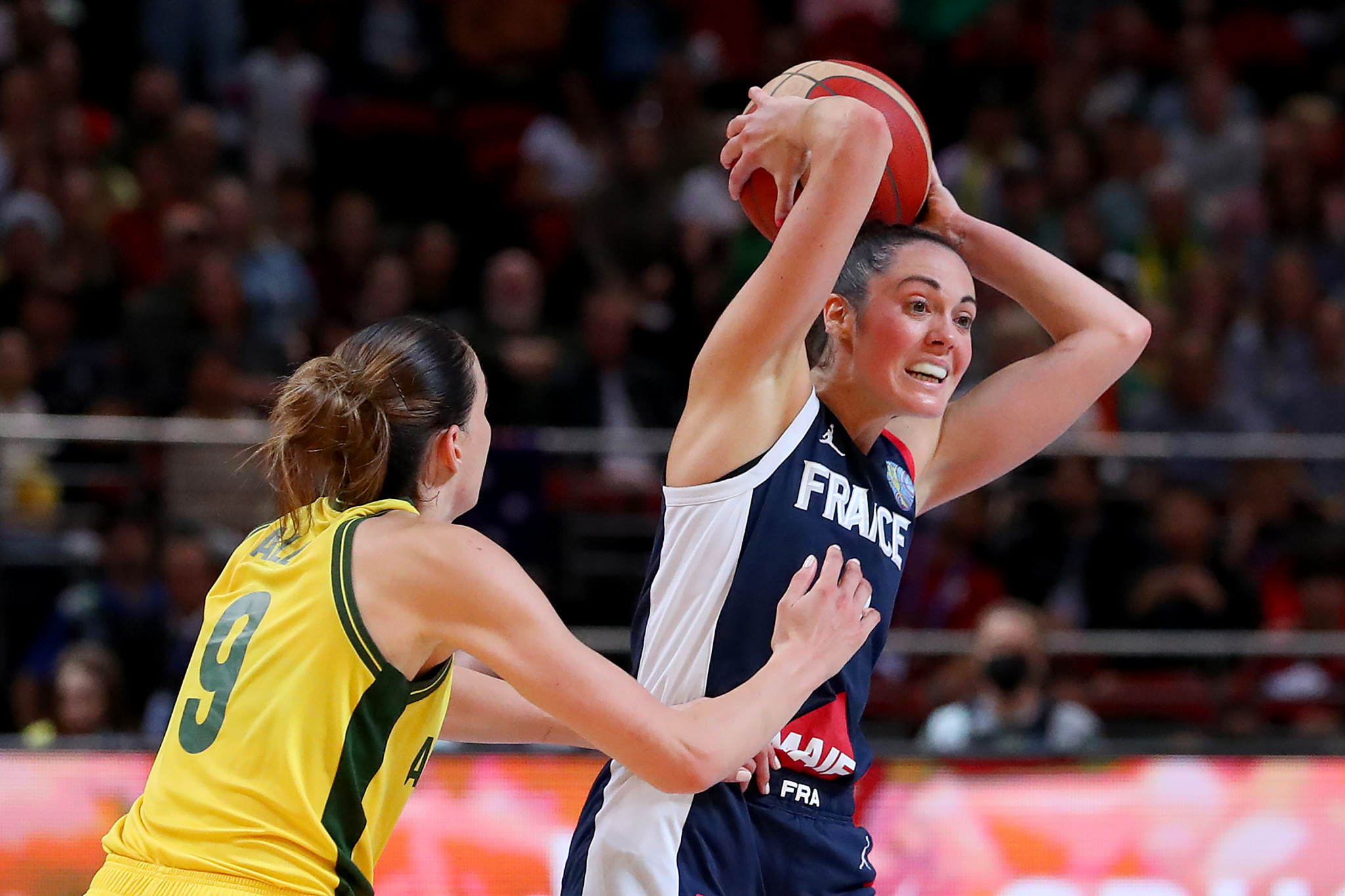 France stunned Australia as they spoiled the opening night for the hosts at the Women's Basketball World Cup in Sydney ©Getty Images