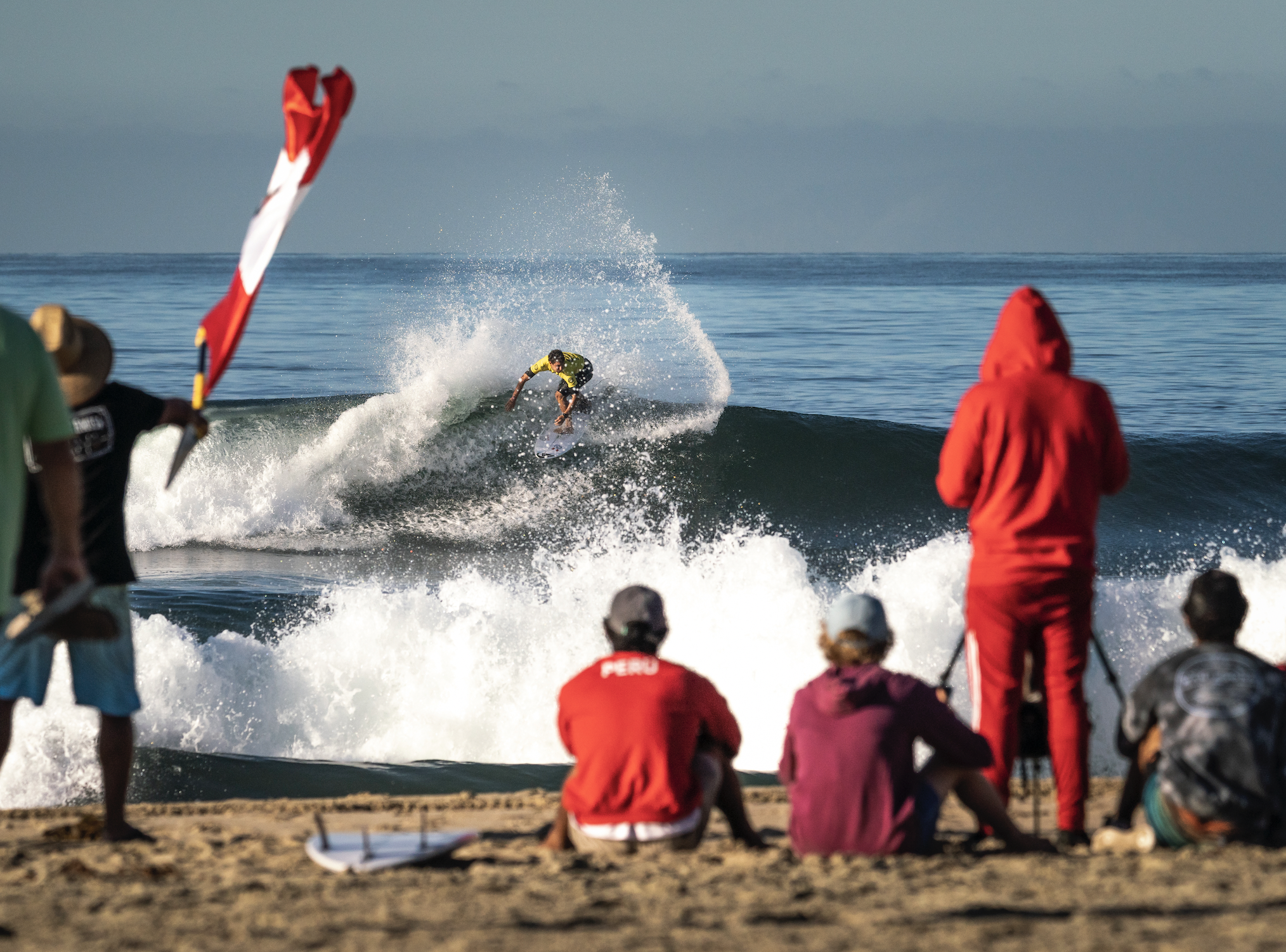 Peru's Rosas continues excellence at ISA World Surfing Games