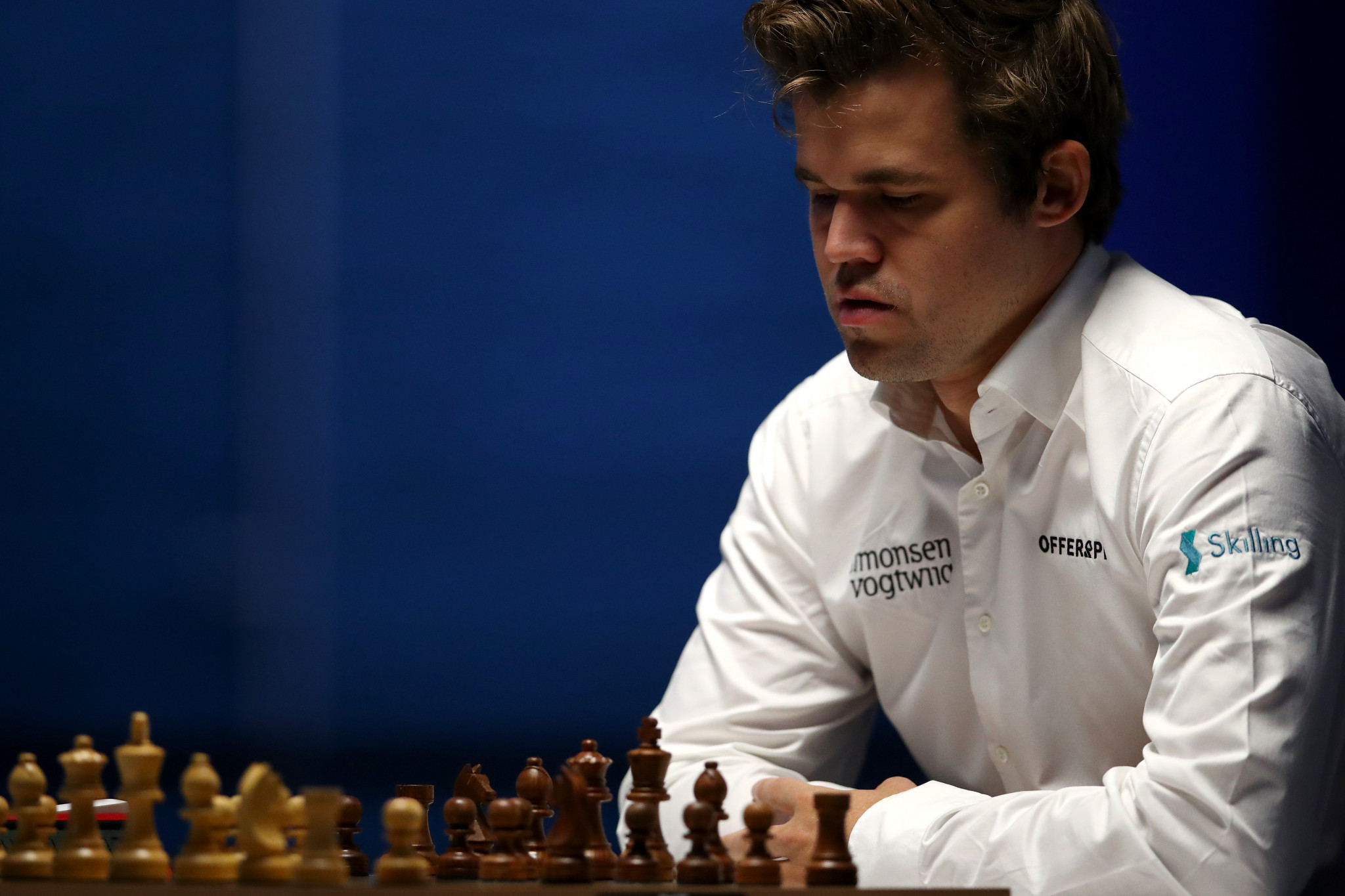 Magnus Carlsen withdrew from events where he played Hans Niemann ©Getty Images