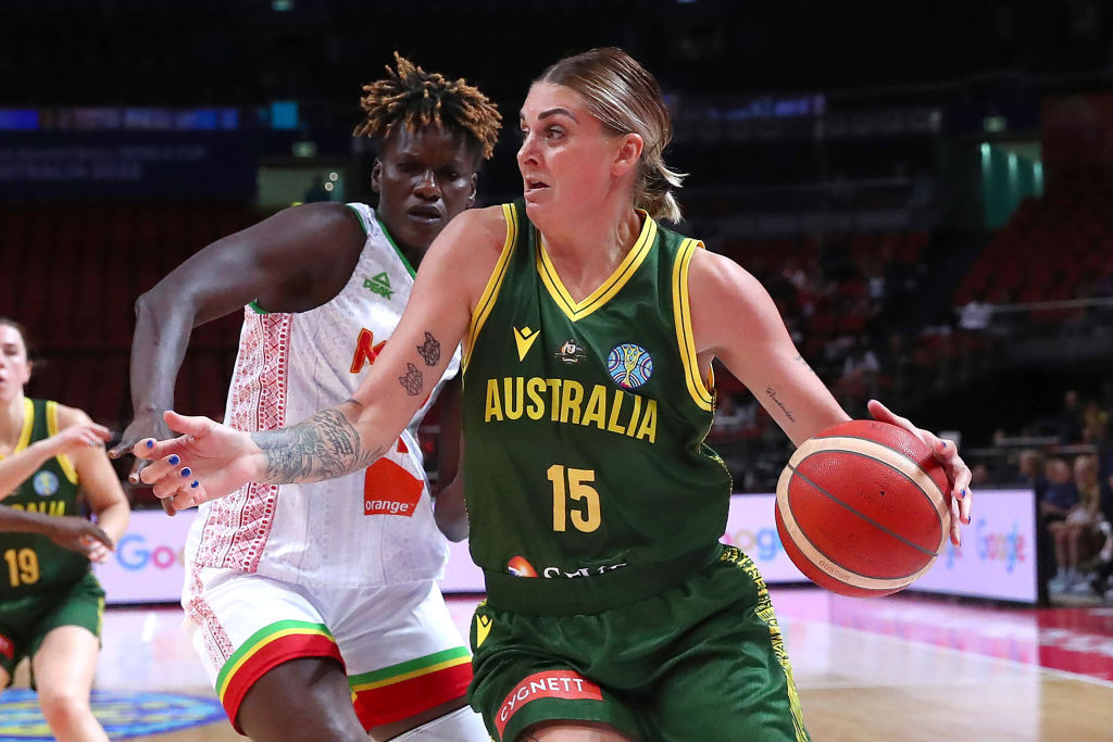 Hosts Australia recovered from their opening defeat to earn a first win at the FIBA Women's World Cup in Sydney ©Getty Images
