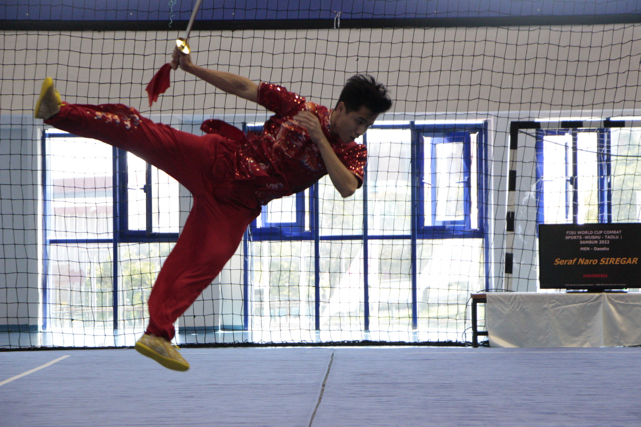 Indonesia added another wushu gold today in Samsun ©FISU