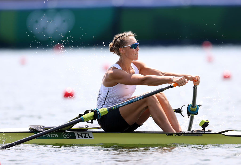 New Zealand's Olympic single sculls champion Emma Twigg is one of four rowers newly elected to the World Rowing Athletes' Commission ©Getty Images