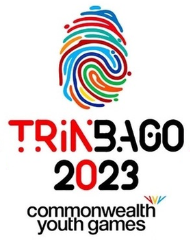 A fingerprint is the logo for the next Commonwealth Youth Games ©Trinbago 2023