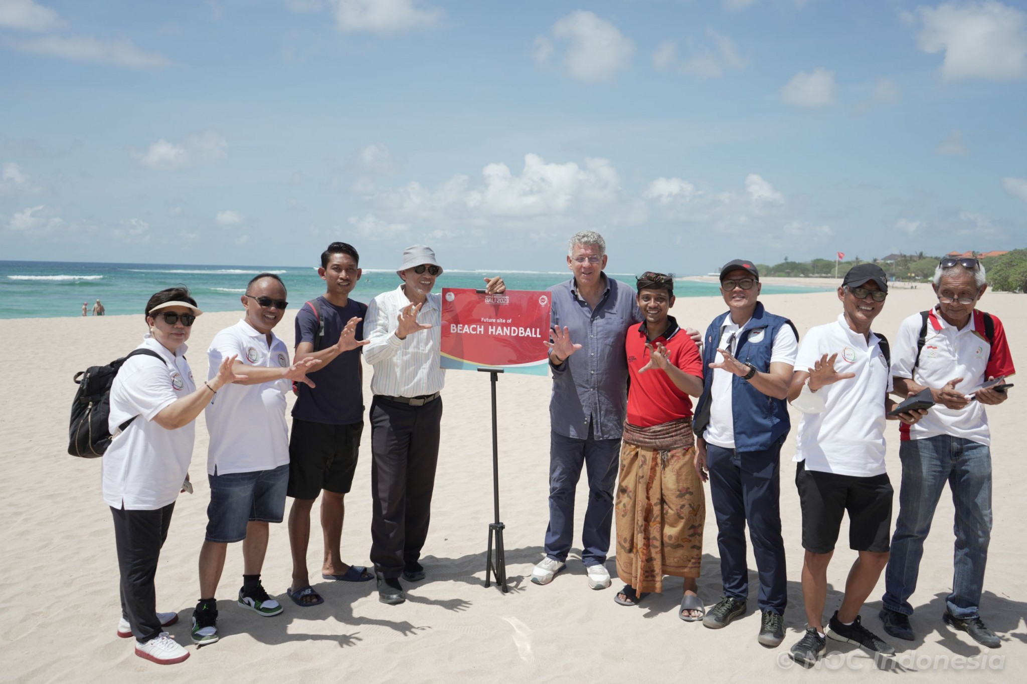 Representatives were given tours of Bali 2023 competition sites during the first gathering of technical delegates ©ANOC