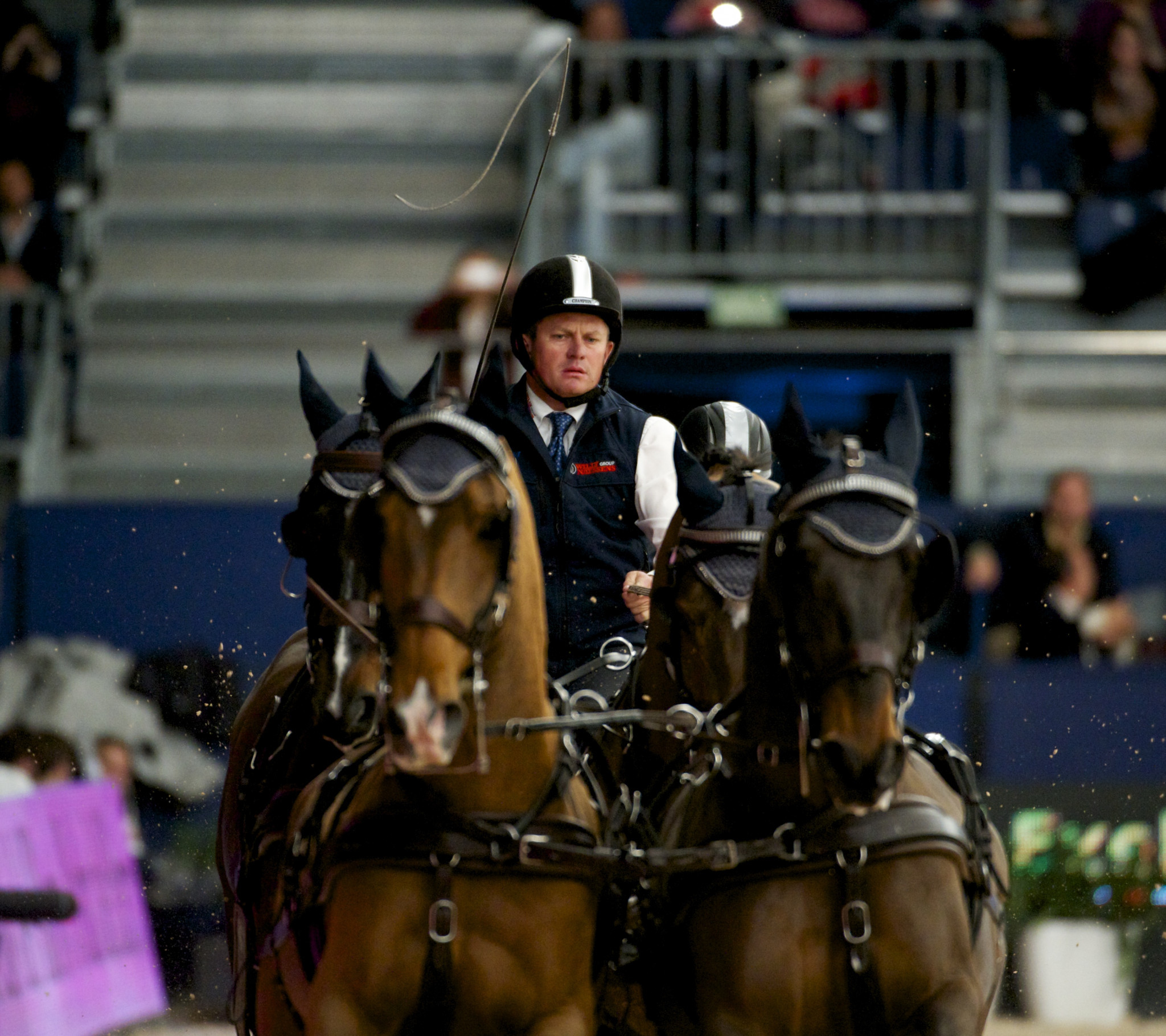 Defending champion Exell claims sixth world title at FEI Driving World Championships