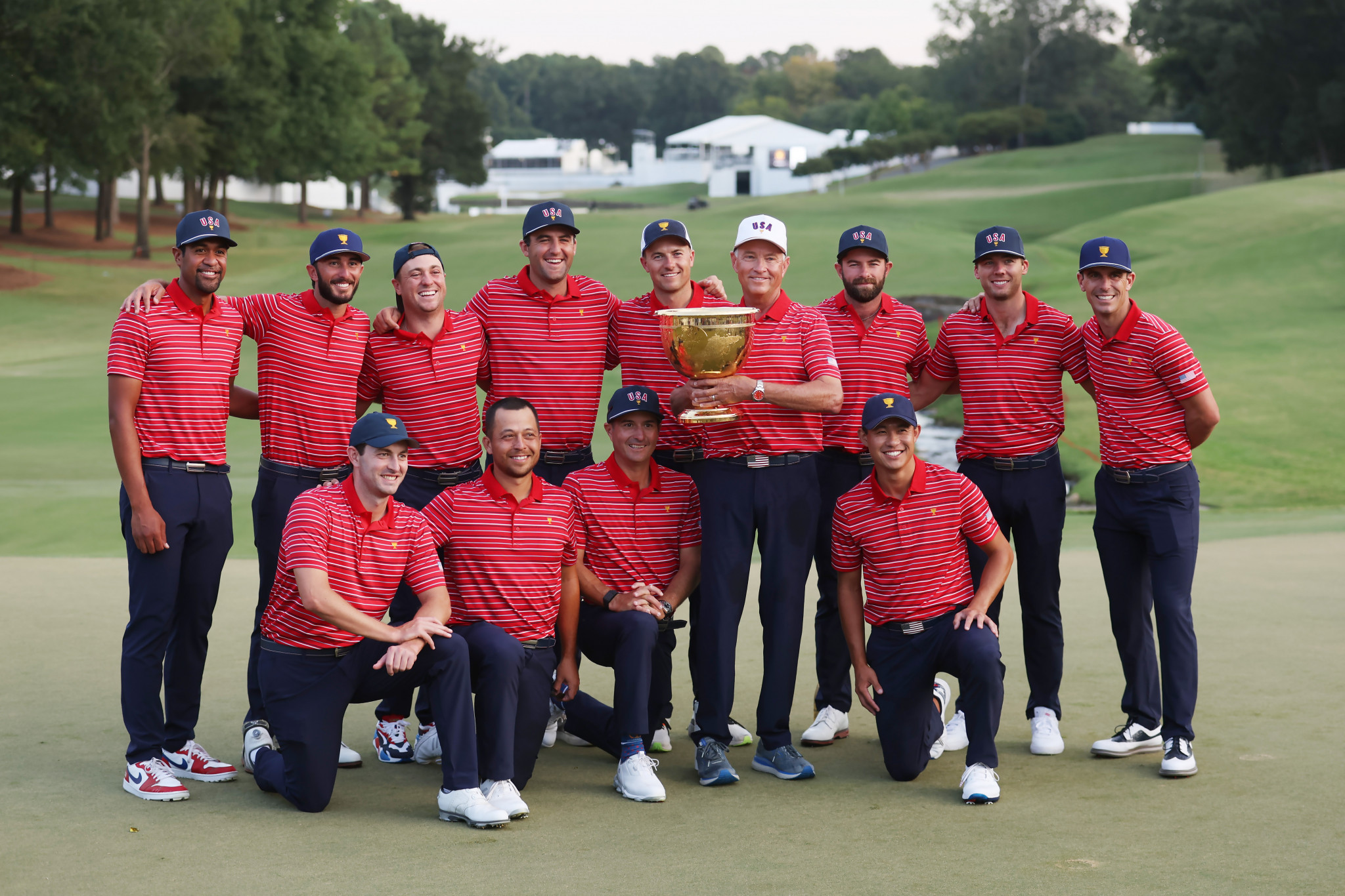 The US have now won nine editions of the Presidents Cup in a row ©Getty Images