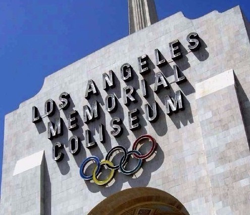 Plans to install a temporary track at the Coliseum are being proposed by Los Angeles 2024 ©Wikipedia