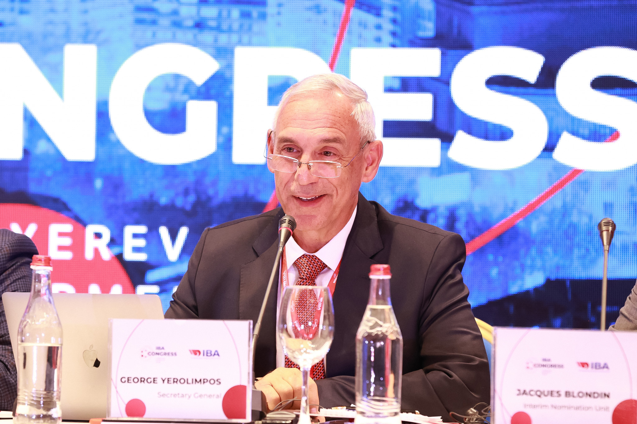 IBA secretary general George Yerolimpos addressed three areas of concern raised by the IOC in relation to the IBA Extraordinary Congress ©IBA
