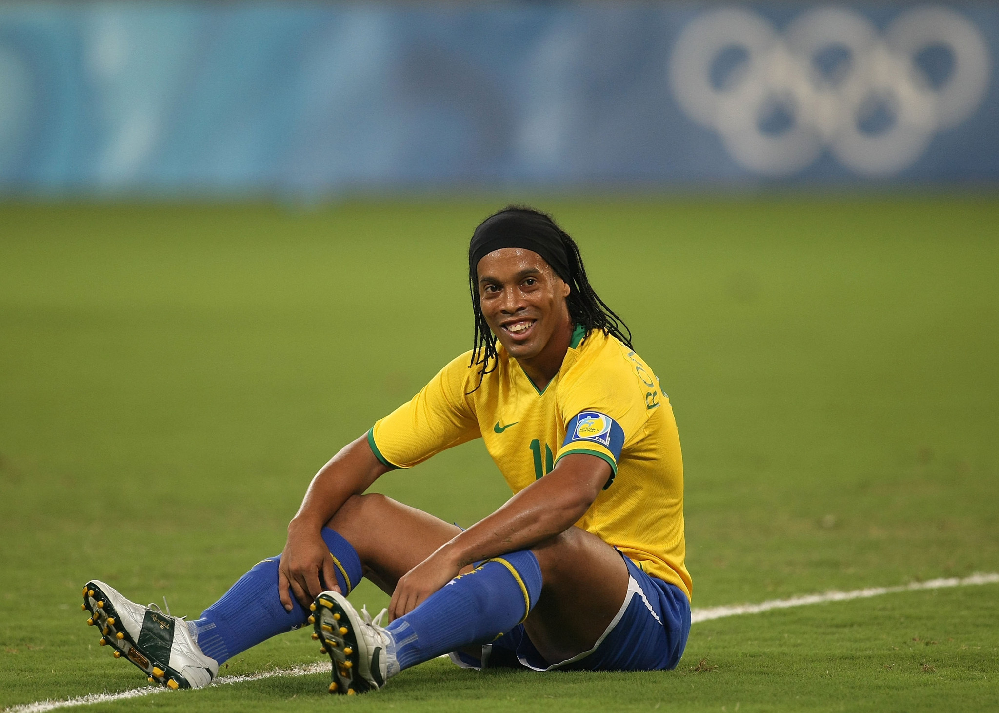 Olympic bronze medallist Ronaldinho is a teqball ambassador ©Getty Images