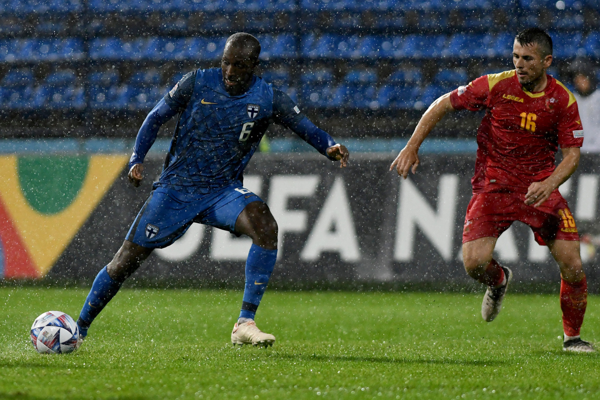 UEFA investigating claim Kamara racially abused by Montenegro player