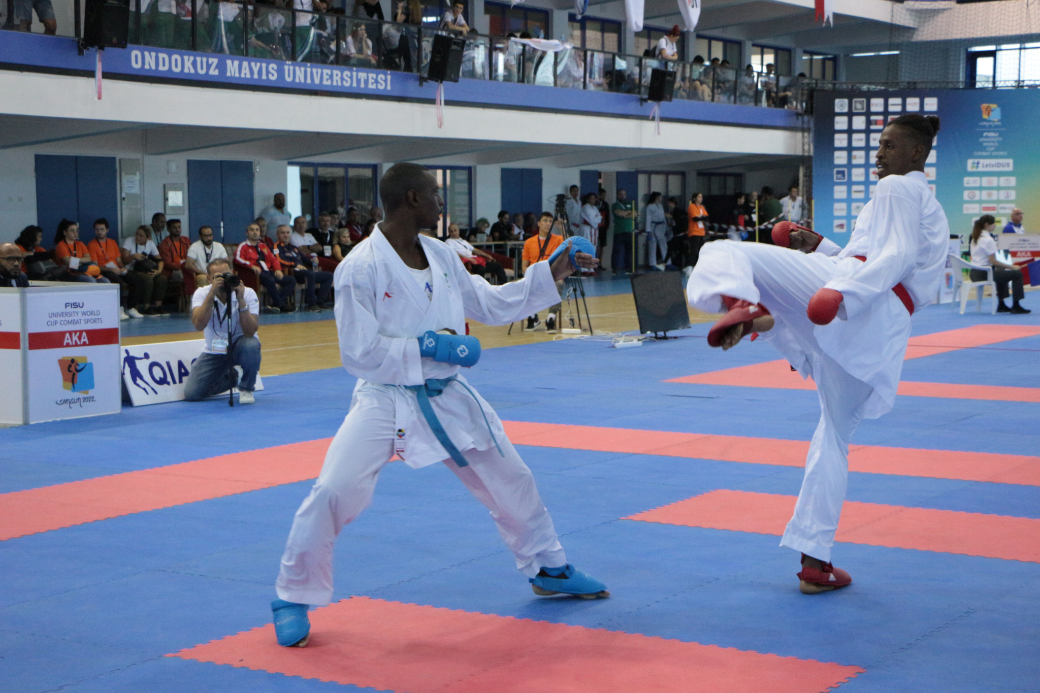 Karate started today in Samsun at the FISU World Cup Combat Sports ©FISU