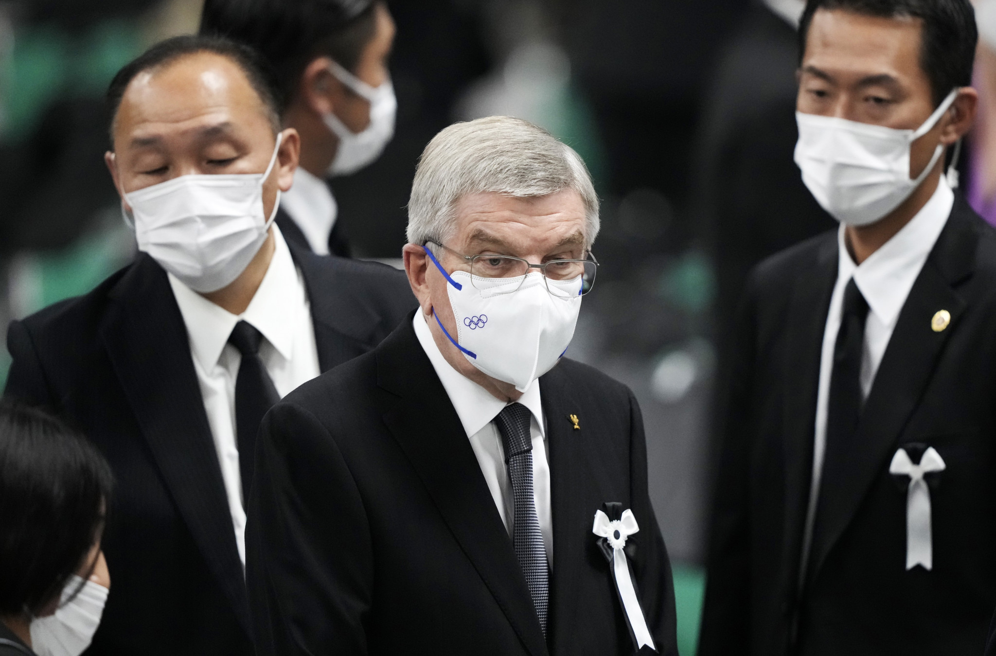 IOC President Thomas Bach attended the state funeral of former Japanese Prime Minister Shinzō Abe ©Getty Images